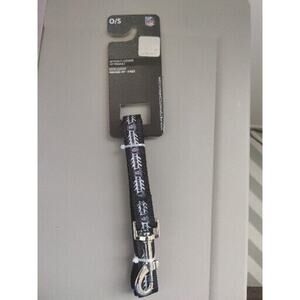 Dog Leash Las Vegas Raiders NFL Football Officially Black 5ft One Size 60"